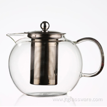 Microwave and Stovetop Safe Big Volume Glass Teapot